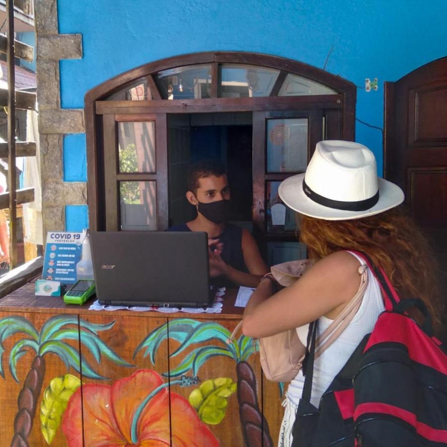 Hostel E Pousada Blue Lagoon 일랴그란지 외부 사진